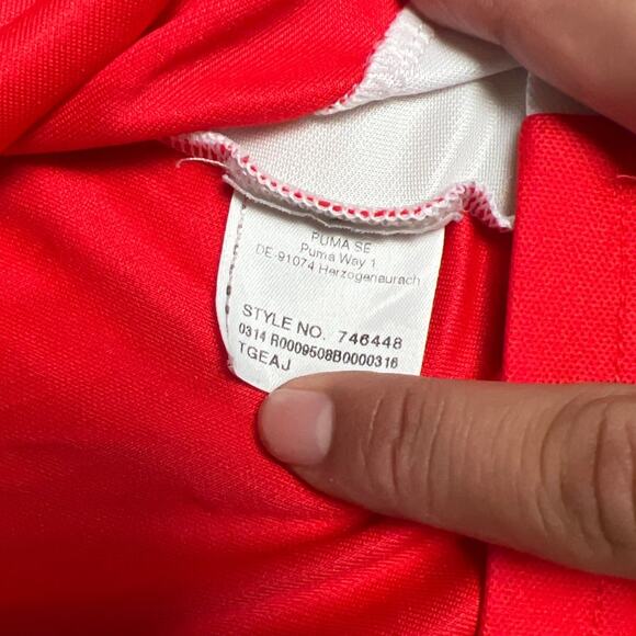 Puma Arsenal Home Men's Stadium Long Sleeve 14-15 Jersey Size Medium - Picture 6 of 8